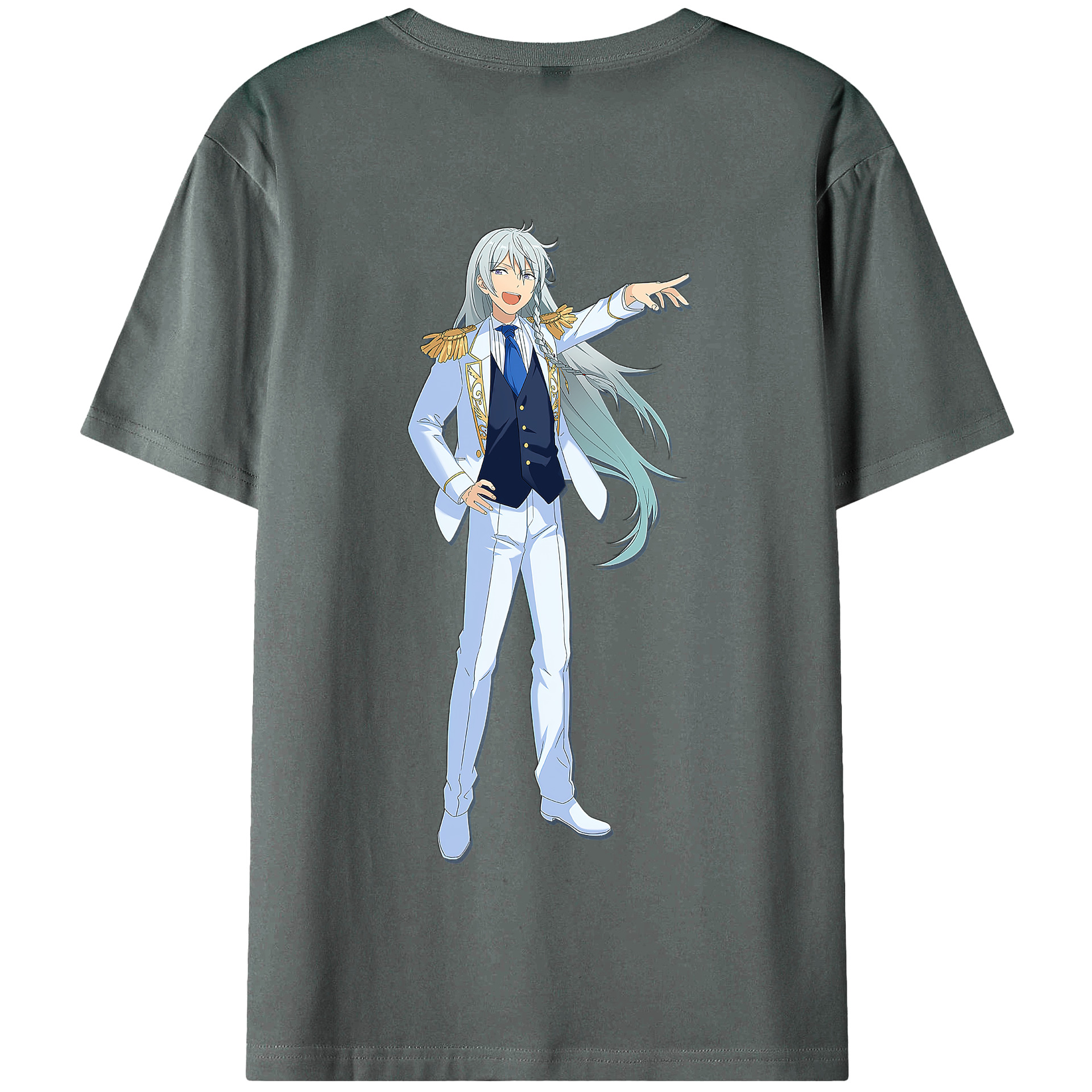 （画像用） あんさんぶるスターズ! Ensemble Stars 綿100％半袖Tシャツ（背面プリント）
